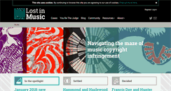 Desktop Screenshot of lostinmusic.org