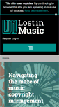 Mobile Screenshot of lostinmusic.org